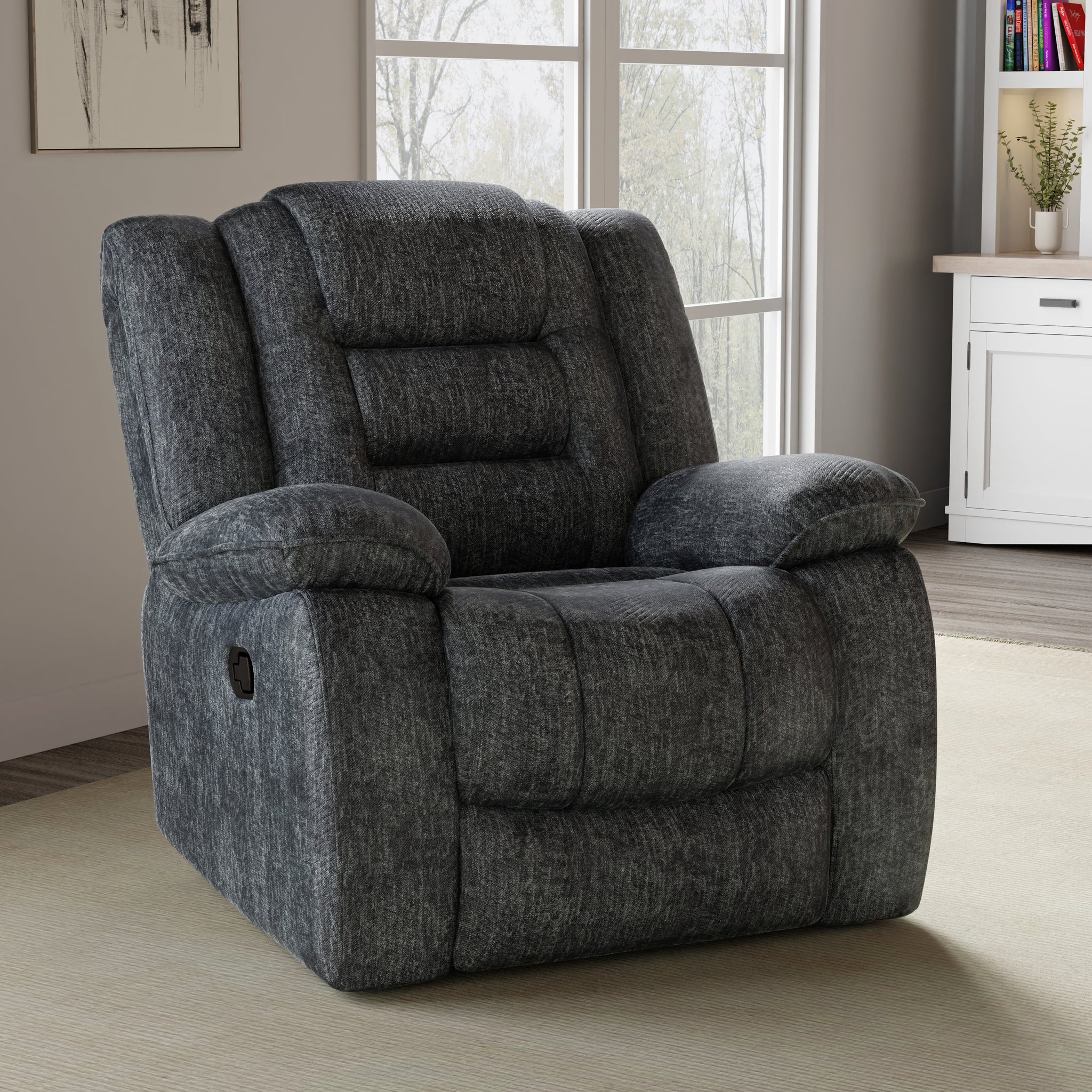 Bolton Manual Recliner - Misty Storm