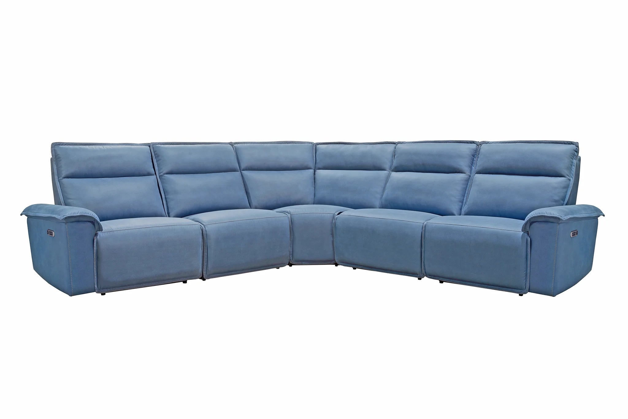 Premier 5pc Modular Power Reclining Sectional Sofa - Magic Denim
