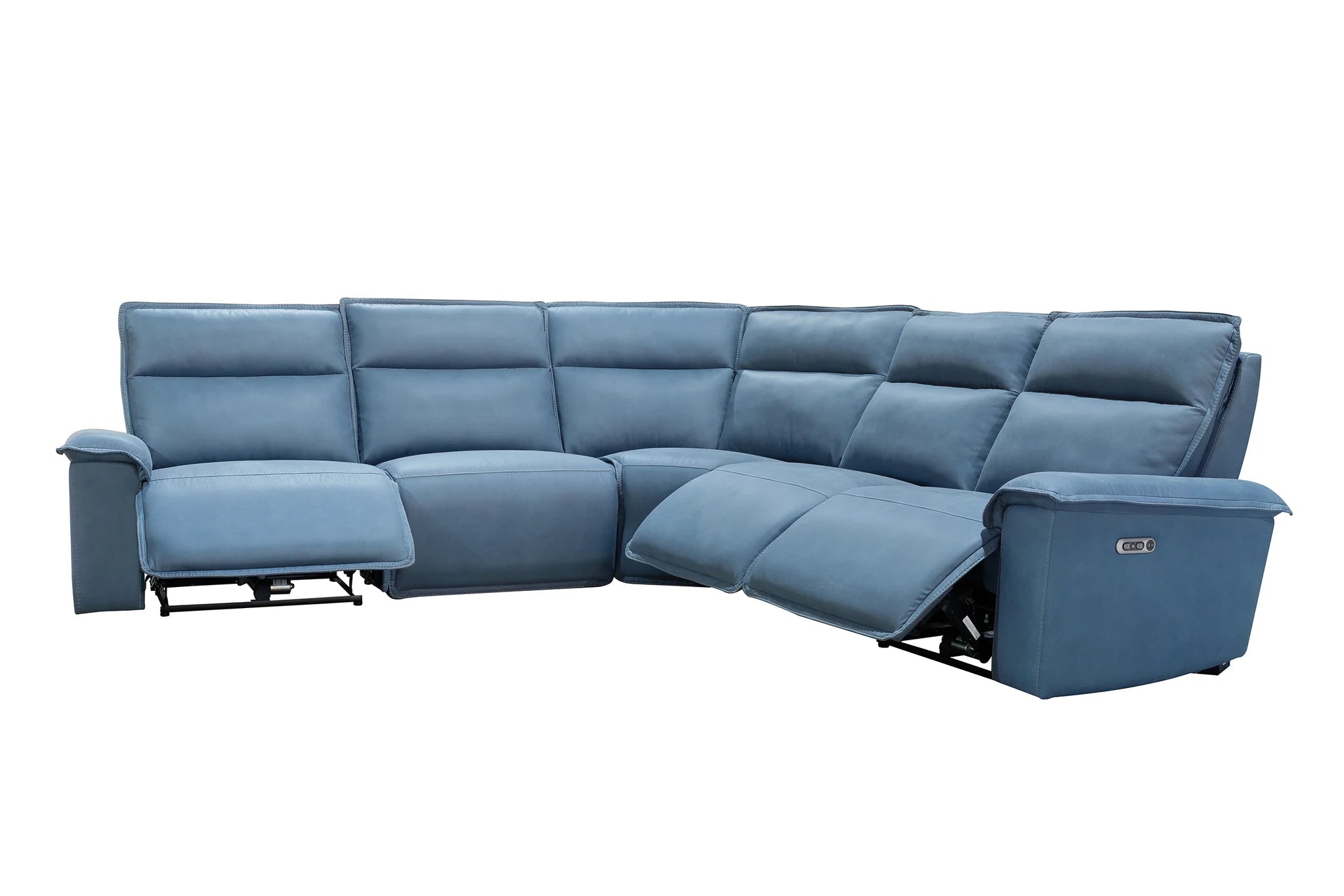 Premier 5pc Modular Power Reclining Sectional Sofa - Magic Denim