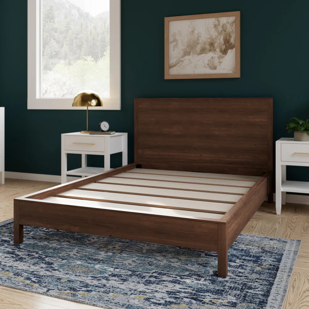 Salt Flat Acacia Wood Platform Bed