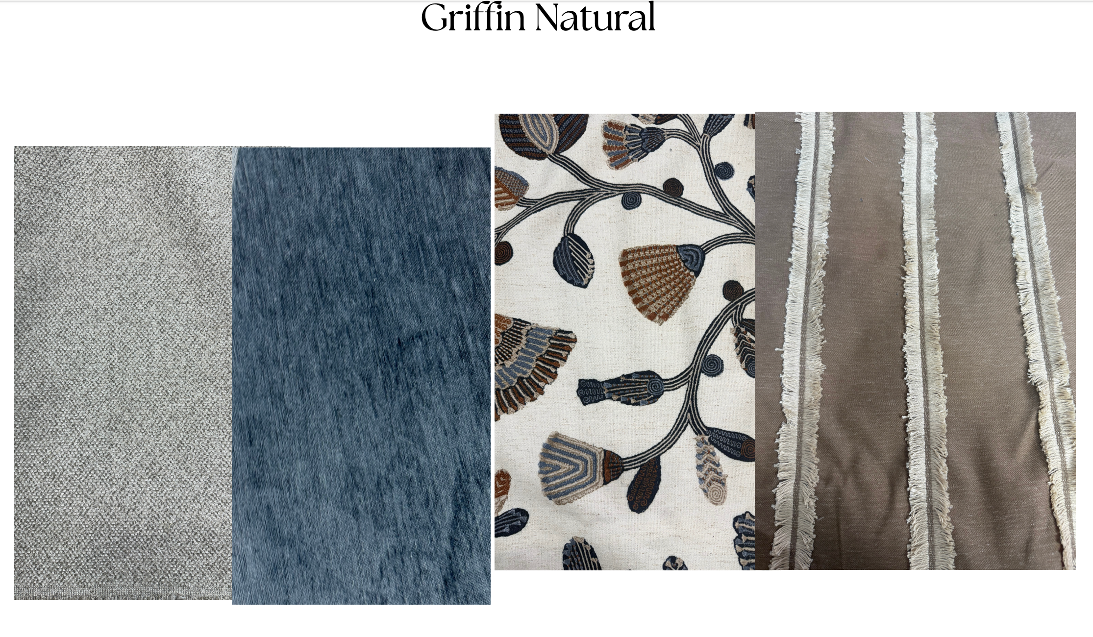 Griffin Natural Sofa and Loveseat Set