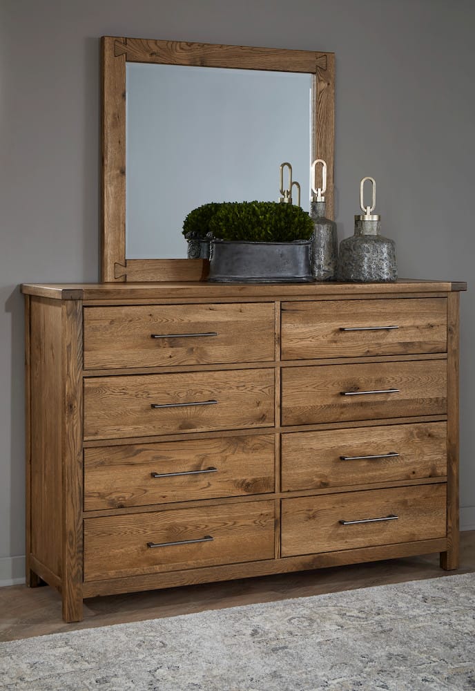 Dovetail 8-Drawer Dresser - Natural