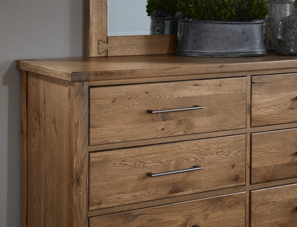 Dovetail 8-Drawer Dresser - Natural