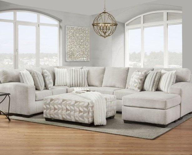 Posh Dove Sectional Sofa